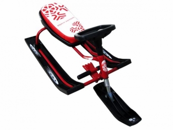 Снегокат Барс Русская Зима — красный