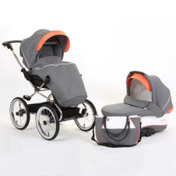 Коляска 2 в 1 Navington Caravel (большие колеса) — Andaman (зима)