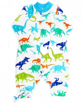 Комбинезон реглан с закрытыми ручками Веселый малыш 