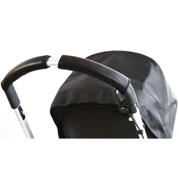 Чехлы Choopie CityGrips на ручки для универсальной коляски длинные — 505 Black Leather