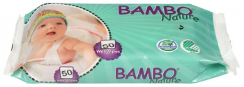 Влажные салфетки Bambo Nature без отдушек №50