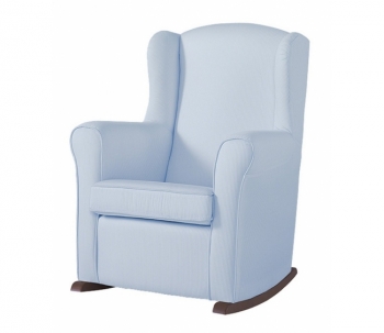 Кресло-качалка Micuna Mini Wing/Nanny — Chocolate/Stripes Blue