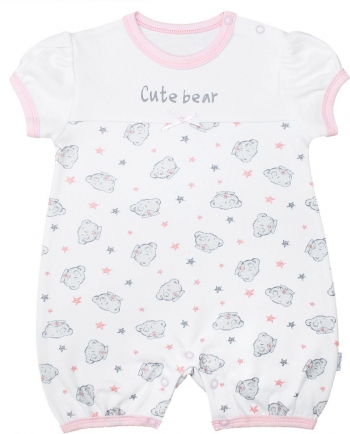 Комбинезон\Боди кор. рукав Веселый малыш 