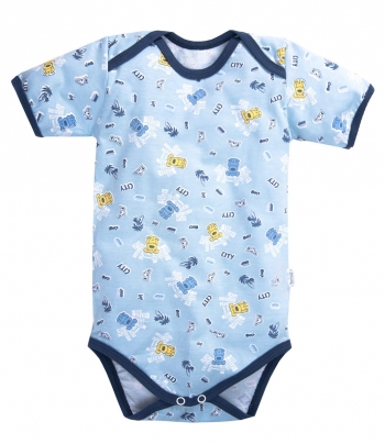 Комбинезон\Боди корот. рукав Веселый малыш 