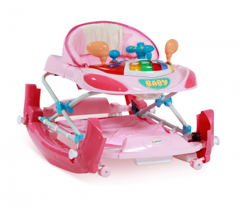 Ходунки-качалка Bertoni EB W1224 CE — Розовый / Pink 0002