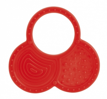 Прорезыватель мягкий Canpol от рождения, 3 вида, арт. 13/119 орешки — красный