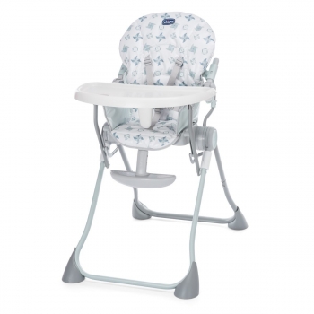 Стульчик для кормления Chicco Pocket Meal — Light Grey