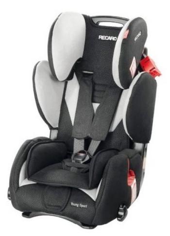 Автокресло Recaro Young Sport Hero — Graphite