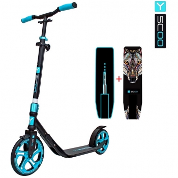 Самокат Y-SCOO RT 215 ONE&ONE — aqua