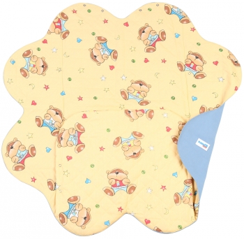 Конверт для новорожденного Ramili Light Denim Style — Beige