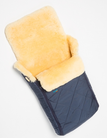 Детский меховой конверт Ramili Verno — Blu