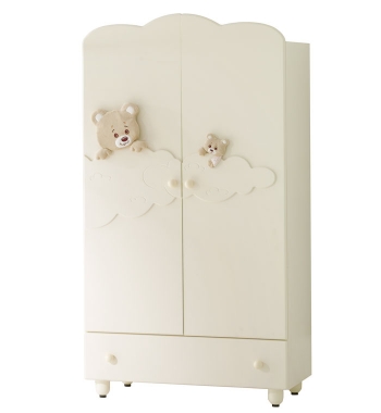 Шкаф Baby Expert Abbracci by Trudi — кремовый