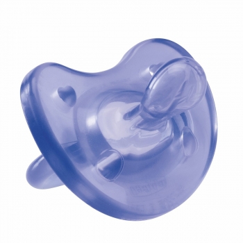 Пустышка Chicco Physio Soft, 1 шт., 0 мес.+, силикон — сириневый, 310410071