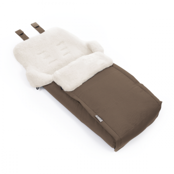 Конверт в коляску Teutonia Lambskin — 5005 Walnut Brown