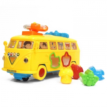 Игрушка музыкальная My Angel (Кукутики) — Движущаяся Автобус-Сортер