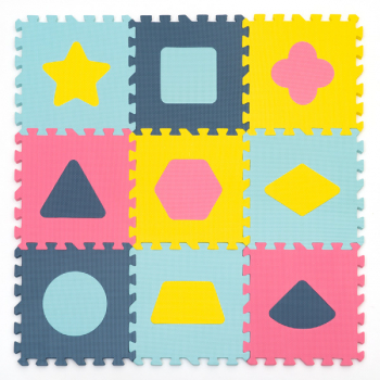 Коврик-пазл 12" с фигурами - NT Funkids "Геометрия" — 08