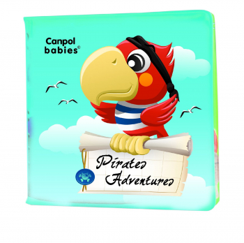 Книжка мягкая с пищалкой Canpol арт. 2/803, 6м+ — пираты