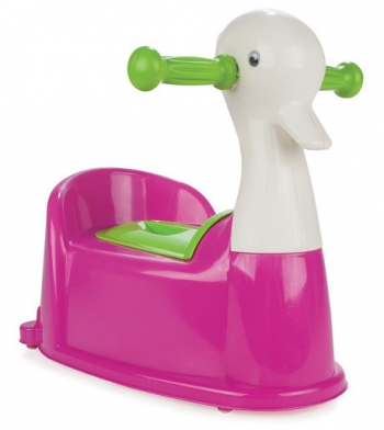 Горшок Pilsan "Duck" музыкальный — розовый