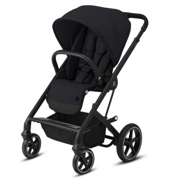 Прогулочная коляска Cybex Balios S Lux BLK — Deep Black с дождевиком