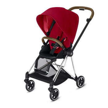 Прогулочная коляска Cybex MIOS (шасси Chrome Brown) — True Red