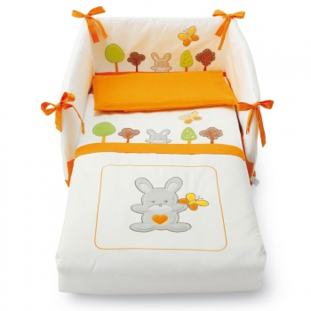 Комплект в кроватку Pali Smart Bosco 3 предмета — Orange