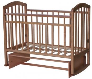 Детская кроватка Farfello "Алита" (3) а/с — бук