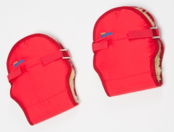 Меховая муфта для рук на коляску Ramili Mite  — Rosso