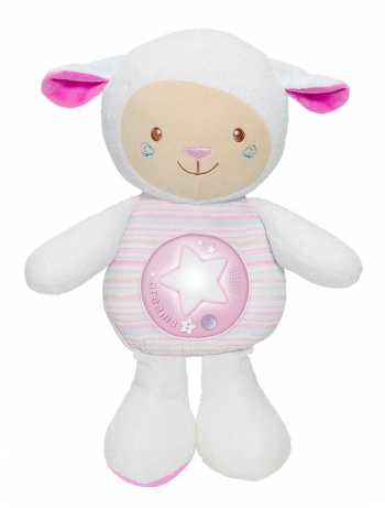 Музыкальная игрушка Chicco "Овечка Lullaby" — розовая