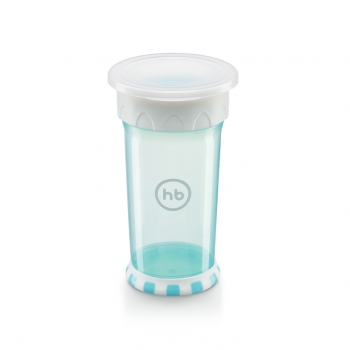 Кружка-поильник Happy Baby (350 мл.) — Blue