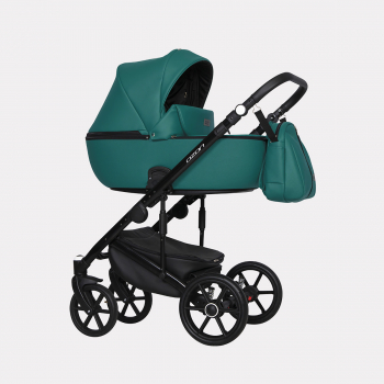 Коляска 3 в 1 RIKO BASIC OZON Ecco — 22 изумрудный
