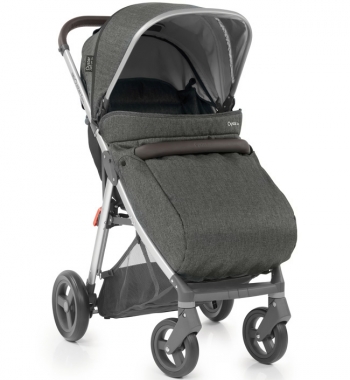 Прогулочная коляска Oyster Zero — Pepper с накидкой на ножки