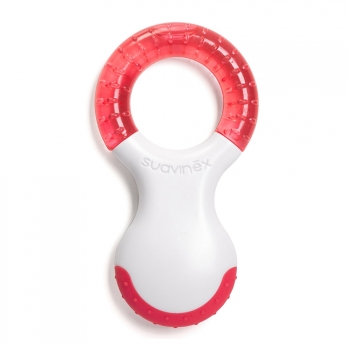 Прорезыватель Suavinex от 4мес "AS YOU" — Красный