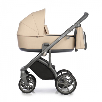 Коляска 3 в 1 Roan Bass Next — Nougat/Grey/руч.Серый