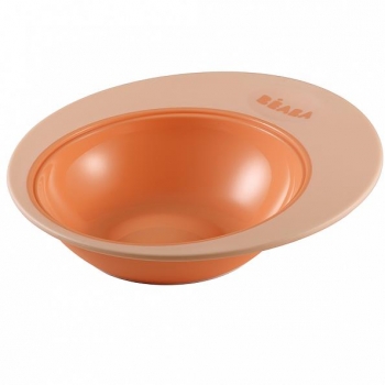 Тарелка Beaba Training plate "Ellipse" — Nude