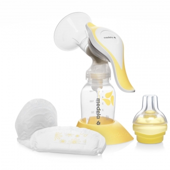 Молокоотсос ручной Medela Хармони — с соской