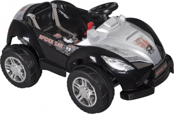 Электромобиль Pilsan Spider (05-105) — Чёрный корпус с серым капотом