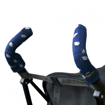 Чехлы Choopie CityGrips на ручки для коляски-трости — 377 navy whale