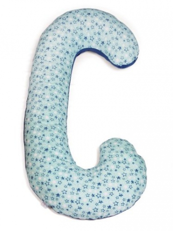 Подушка для кормления Ceba Baby Duo трикотажная — Stars