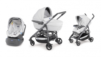 Коляска 3 в 1 Chicco Trio Love — Grey
