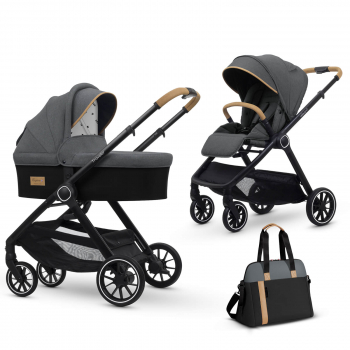 Коляска 2 в 1 Esspero Traveler + сумка — Nordic