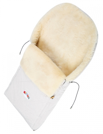 Детский конверт из медицинской овчинки «Кроха» Double — Elite Beige XI