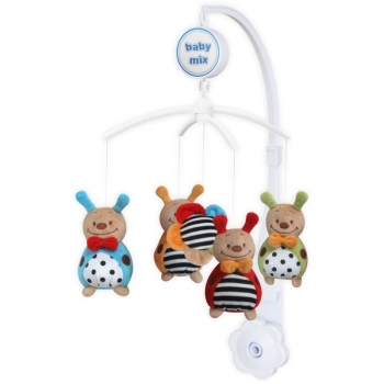 Музыкальная карусель Baby Mix — Цветные божьи коровки