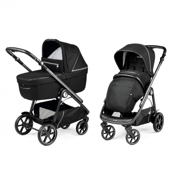 Коляска 2 в 1 Peg Perego Veloce — Black Shine
