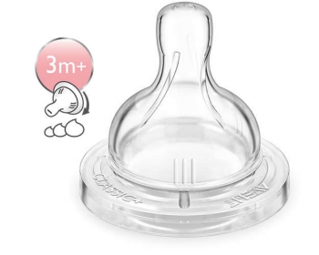 Соска Avent Classic+, переменный поток, 2 шт., 3+, арт. 80600