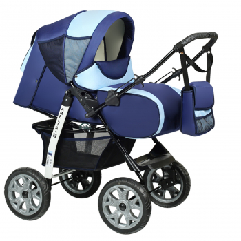 Прогулочная коляска Alis AMELIA I  — синий+голубой