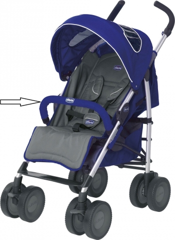 Бампер к коляске Chicco MultiWay Evo — Blue