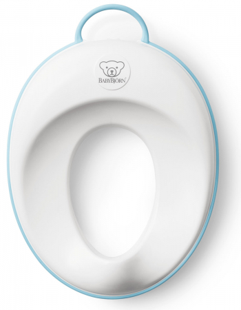 Сиденье для унитаза детское BabyBjorn — 13 / Белое с бирюзовым