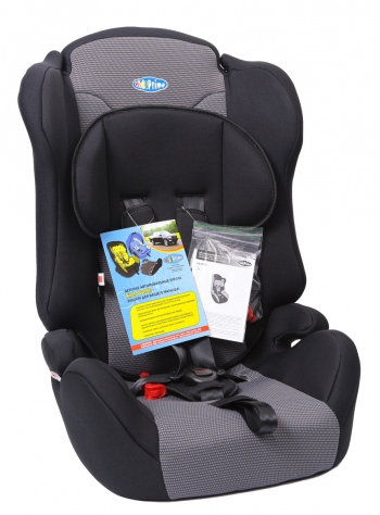 Автокресло Farfello Kids Prime LB513 — 2 чёрно-серый