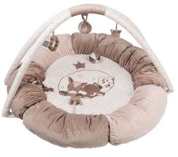 Игровой коврик круглый Nattou — Max, Noa Tom Собачка, Лошадка, Мишка 777322