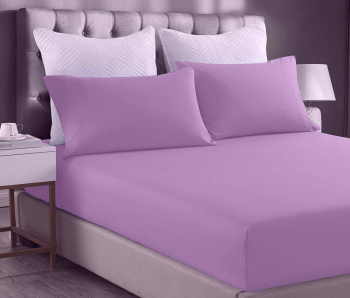 Набор наволочек 50х70 с клапаном (2 шт.) — Сиреневый